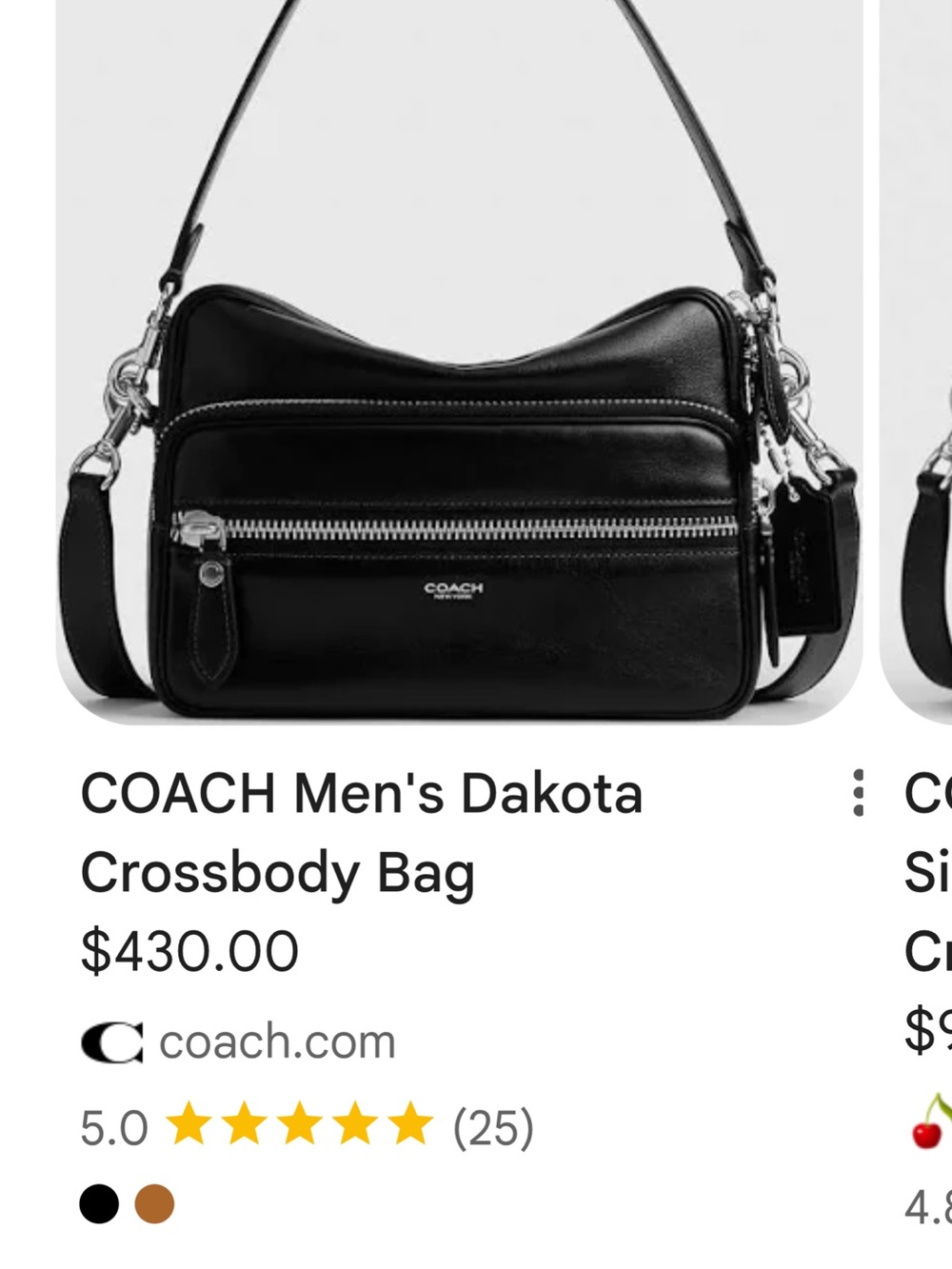 COACH DAKOTA Black